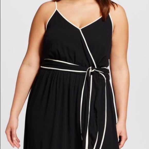 Open Front Spaghetti Strap Dress - Picture 2 of 6